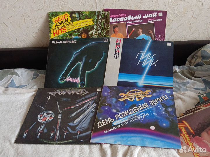 Виниловые пластинки СССР
