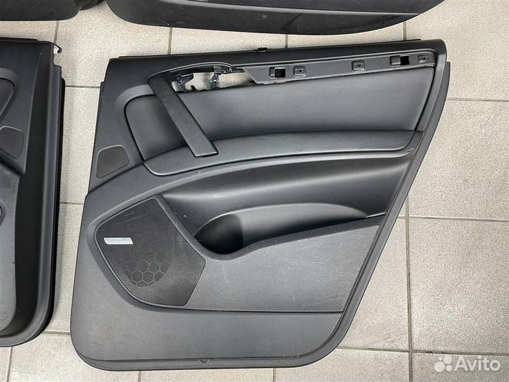 Дверные карты комплект Audi Q7 4L (2007-2010г.в.)