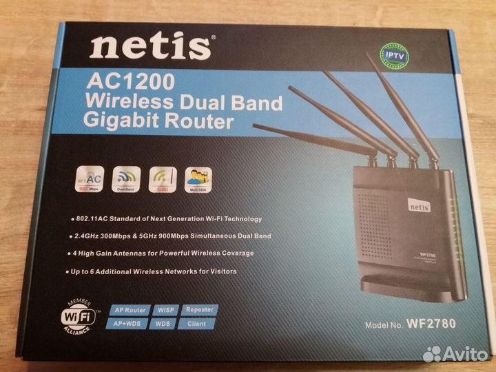 Wi-Fi роутер netis WF2780