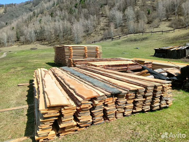 Пиломатериалы тёс,плаха,полу брус, плаха из кедры