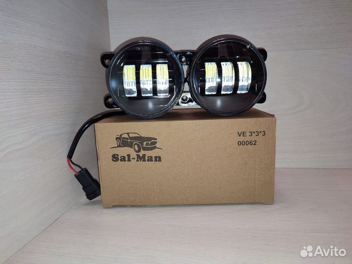 LED противотуманные фары птф Веста 30W Sal-Man