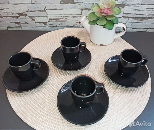 Новые кофейные кружки с блюдцами IKEA 365+