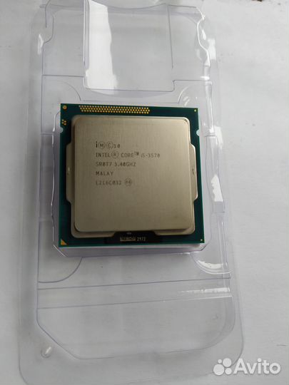 Процессор intel core i5 3570