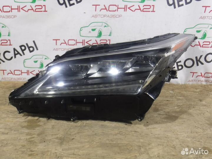 Фара левая lexus RX350/450 (2016+) LED