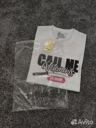 Футболка Vetements Call Me