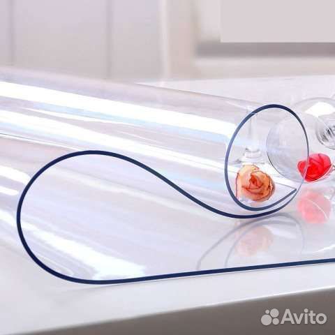 Скатерть Мягкое Стекло пвх Силикон Круги Овалы