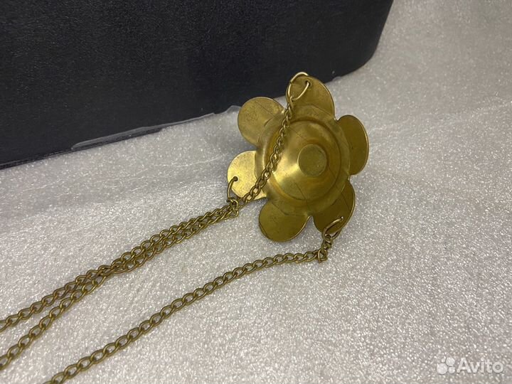 Лампада латунь эмаль