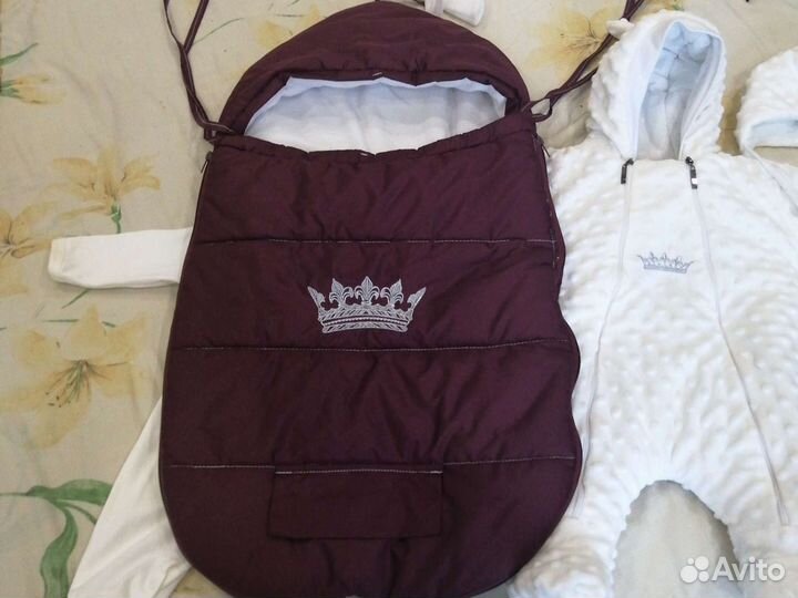 Комплект на выписку для девочки весна-осень