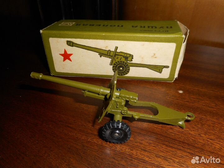 Военная техника СССР. Пушка. Т.П.З. Солдатики СССР