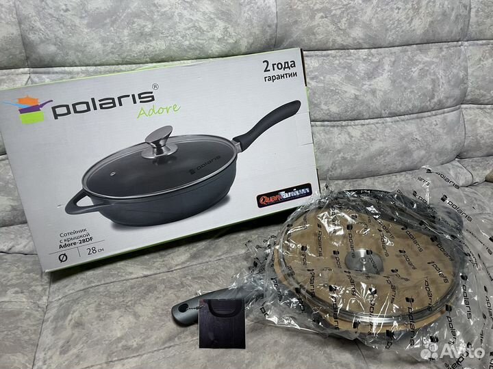 Сковорода глубокая новая Polaris Adore-28DF