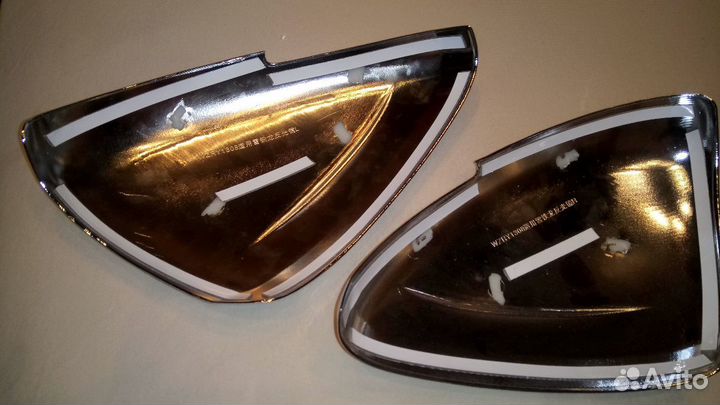Накладки на зеркала заднего вида на Peugeot 301. Н