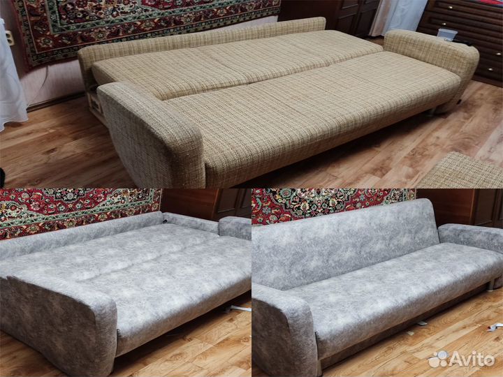 Перетяжка и ремонт мягкой мебели