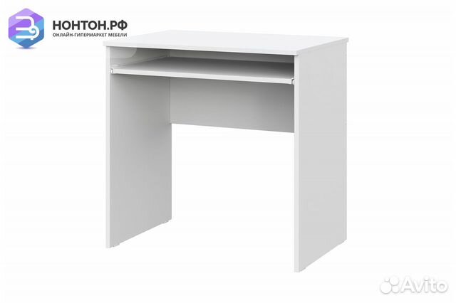 Письменный стол Марена-1 белый текстурный