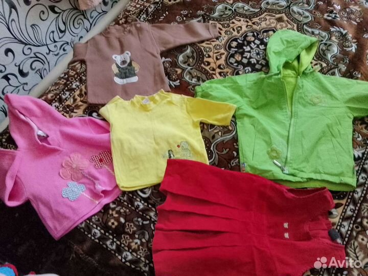 Детские вещи пакетом для девочек