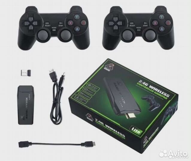 Игровая приставка game stick 64gb lite 15000 игр