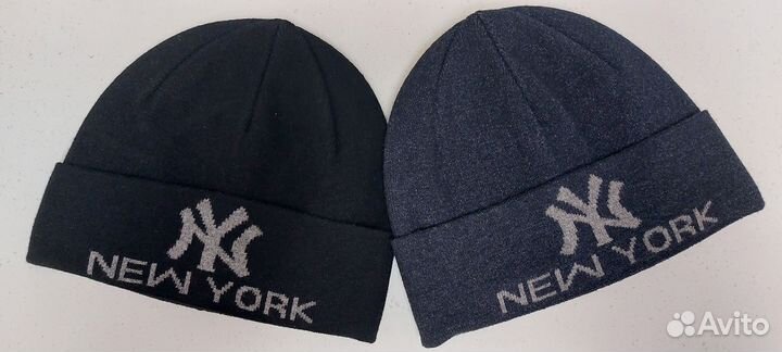 Шапка мужская New Era New York по голове с флисом