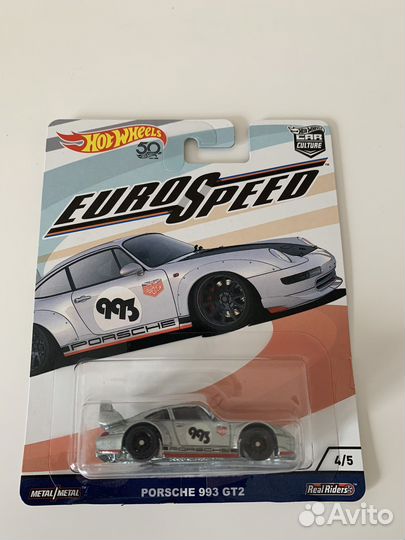 Hot wheels premium porsche 993 gt2