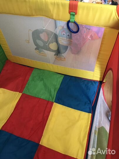 Детский манеж игровой складной б/у