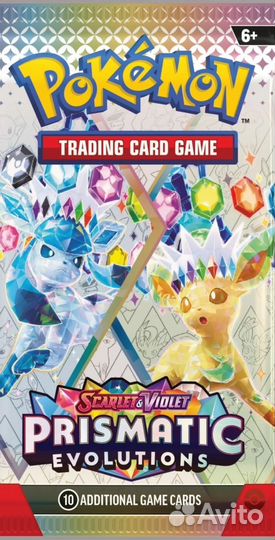 Prismatic Evolution Pokemon tcg набор/паки