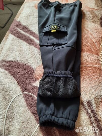 Штанына мальчика утепленные