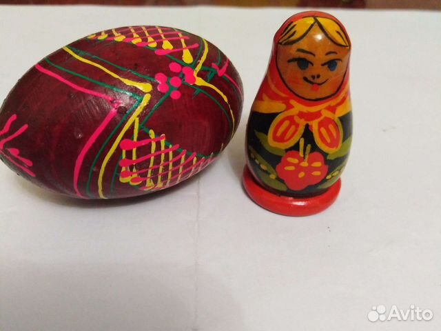 Матрешка, яйцо (дерево)