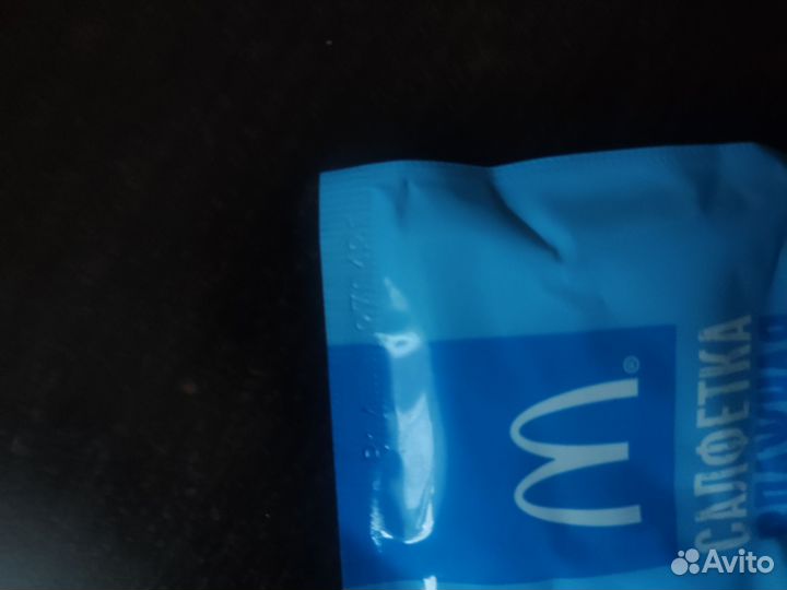 Салфетки влажные Макдональдс 2019