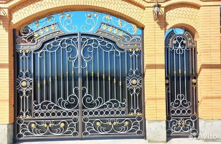 Кованые ворота