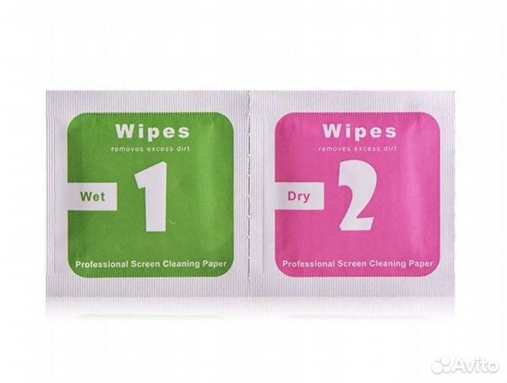 Салфетки для защитных стекол