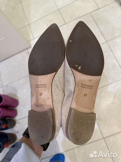 Балетки натуральная кожа 37