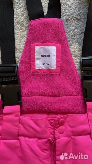 Зимние штаны девочке sinsay 140
