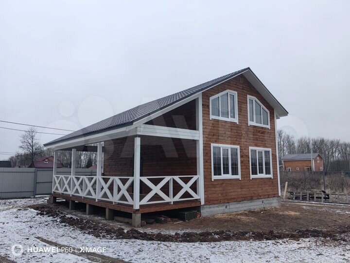 Дом 135 м² на участке 8 сот.