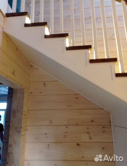 Лестницы деревянные под ключ