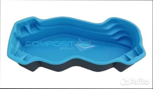 Композитный бассейн Калипсо premium