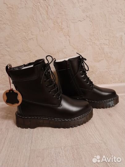 Ботинки женские зимние натуральная кожа 37