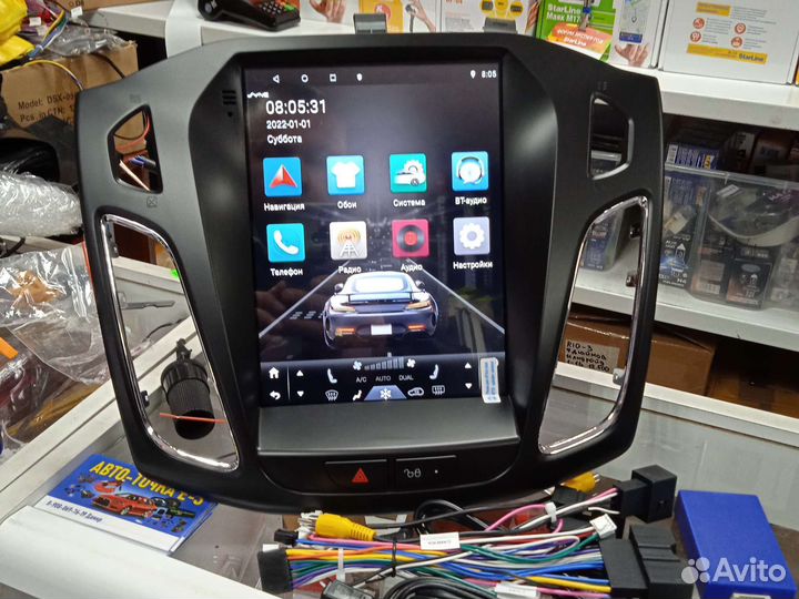 Андроид Тесла автомагнитола форд фокус 3