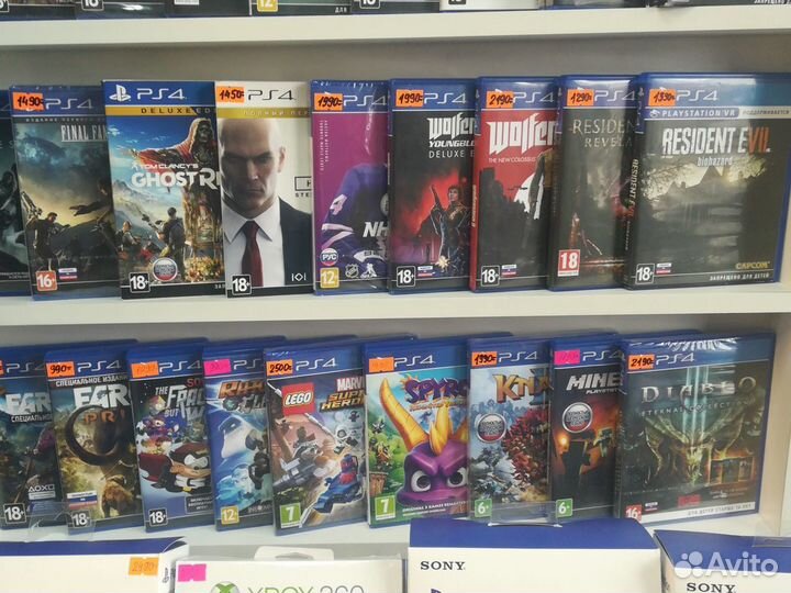 Разные игры Ps4/Ps3/Xbox 360/Xbox One. Приставки