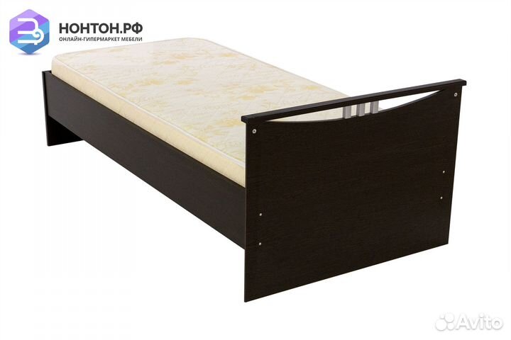 Кровать односпальная Мелисса с ящиками венге