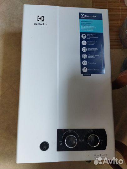 Газовая колонка electrolux бу