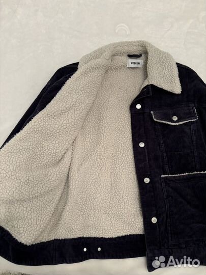 Вельветовая куртка weekday