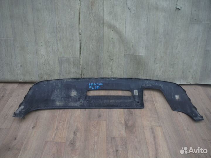 Юбка заднего бампера audi Q3 2012