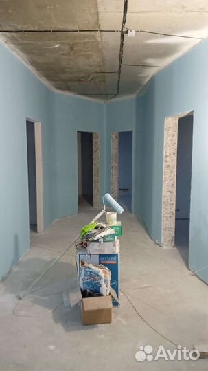 Штукатурка,шпаклёвка,краска,стеклохолст