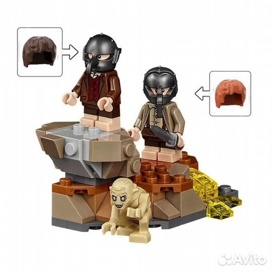 Lego lord of the rings минифигурки