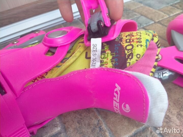 Роликовые коньки детские раздвижные