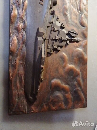 Панно настенное. Гальванопластика