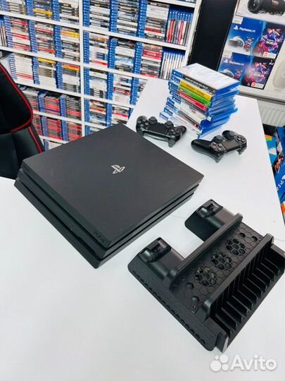 PS4 Pro 1TB + 400 Игр Гарантия 1 Год