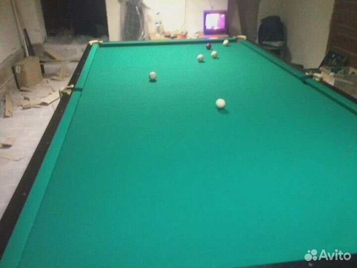 Бильярдный стол Домашний Люкс сланец