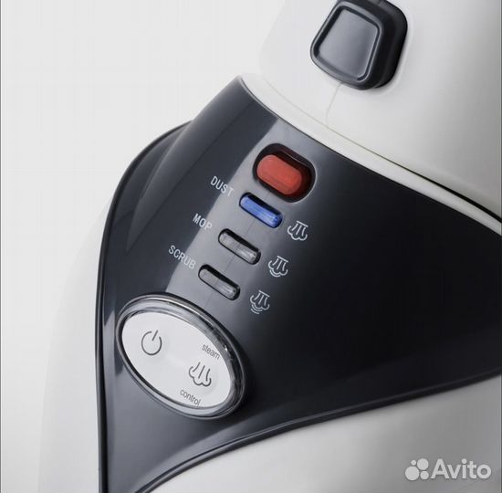 Паровая швабра Kitfort кт-1007, белый, серый