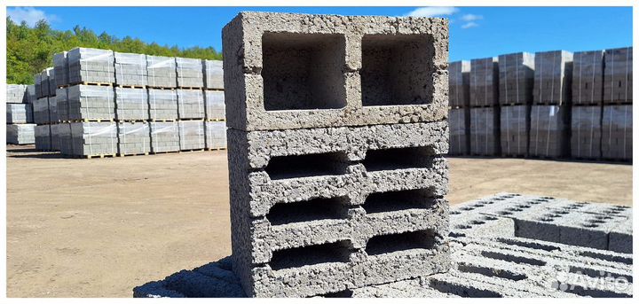 Блок керамзитный, керамзитобетонный