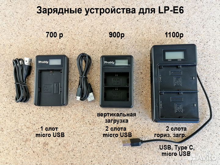LP-E6 аккумулятор Новый для Canon 2650mAh Зарядник