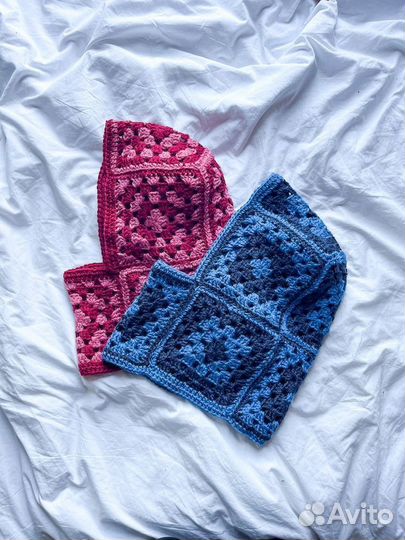 Балаклава вязаная кроше